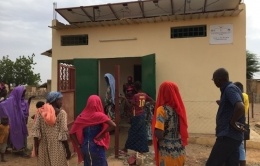 Solar milk collection centre in Senegal
