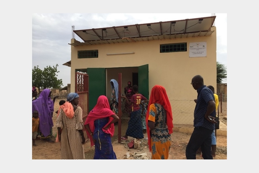 Solar milk collection centre in Senegal